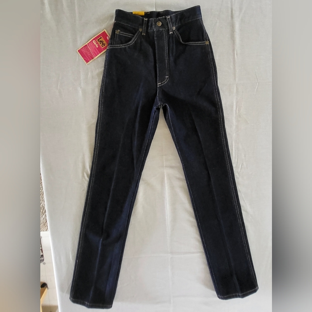 Vintage Girls Lee Jeans w/ Original Tags 14 Slim Made in the USA